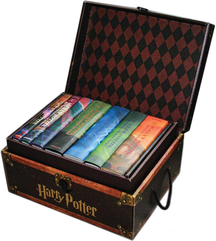 Harry Potter Hardcover Boxed Set: Books 1-7 (Trunk)