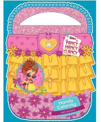 Fancy Nancy-Handy coloring (Purse)