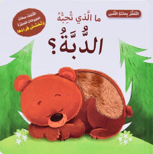 ما الذي تحبه الدبة؟ - أتعلم بحاسة اللمس