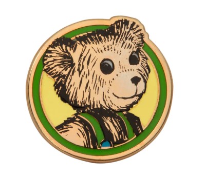 Corduroy Enamel Pin