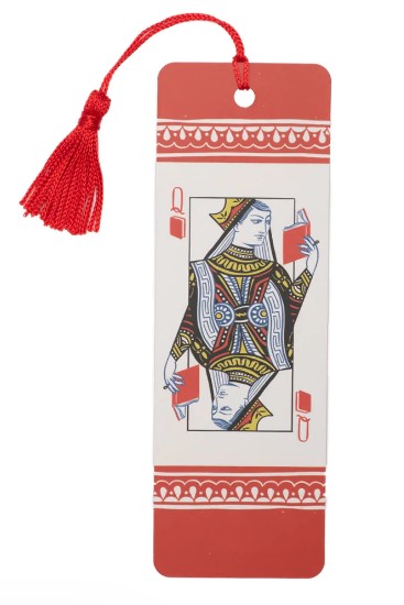 QUEEN OF BOOKS BOOKMARK