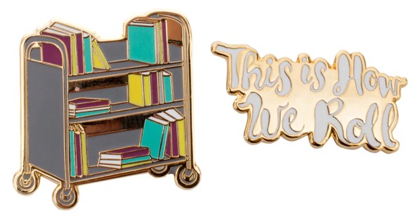 THWR BOOK TRUCK PINS