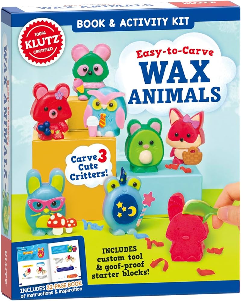 Klutz: Easy-to-Carve Wax Animals