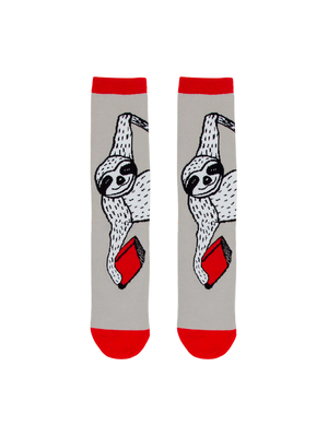 Book Sloth Socks - Small 