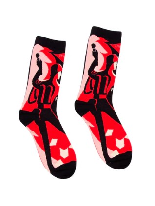 Fahrenheit 451 socks