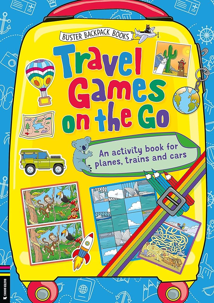 Travel Games on the Go: An Activity Book for Planes, Trains and Cars 
