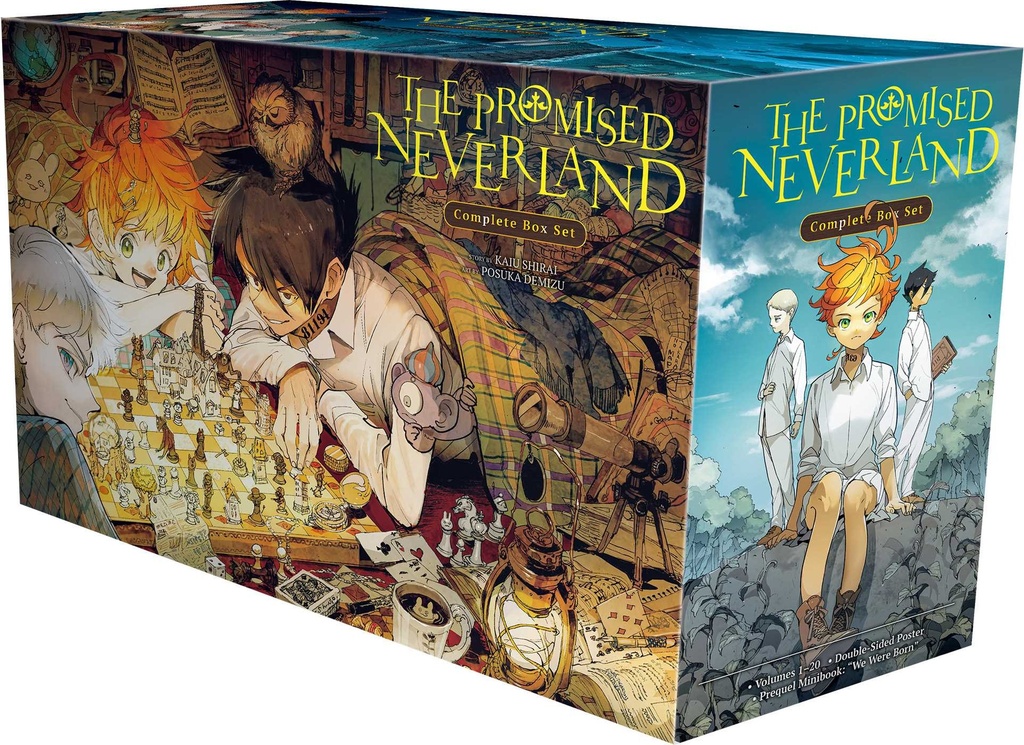 The Promised Neverland Complete Box Set: Includes volumes 1-20