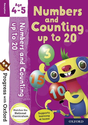 PWO: Numbers Counting Age 4-5 Bk Sticker