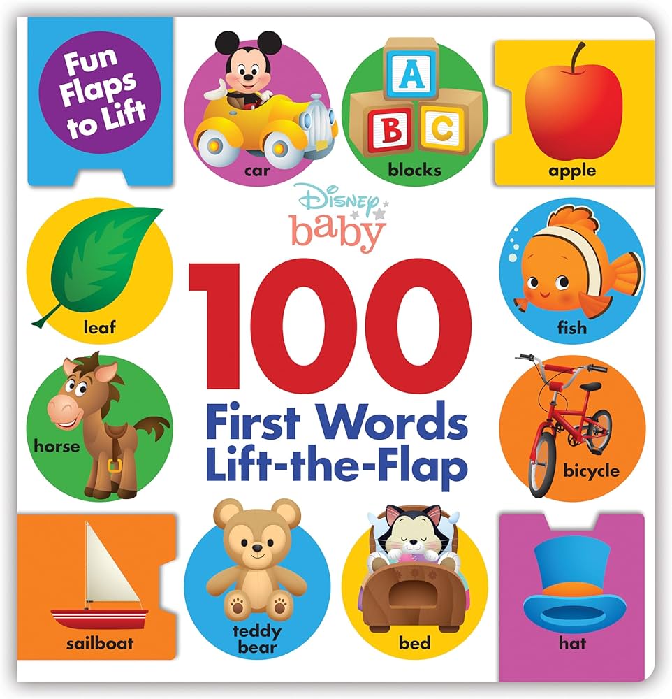 Disney Baby: 100 First Words Lift the Flap
