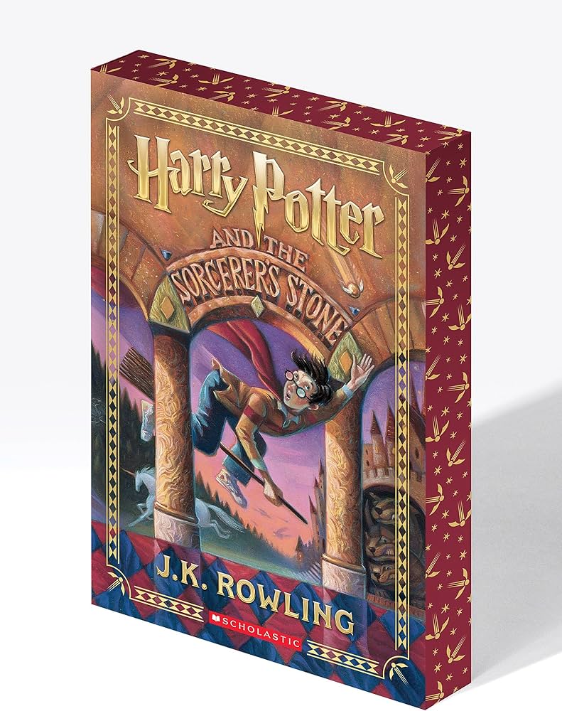 Harry Potter and the Sorcerer's Stone (Stenciled Edges)