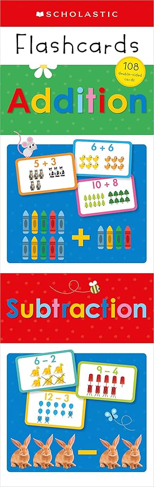 Addition & Subtraction Flashcard Double Pack