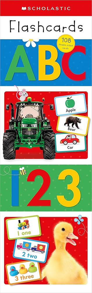 ABC & 123 Flashcard Double Pack
