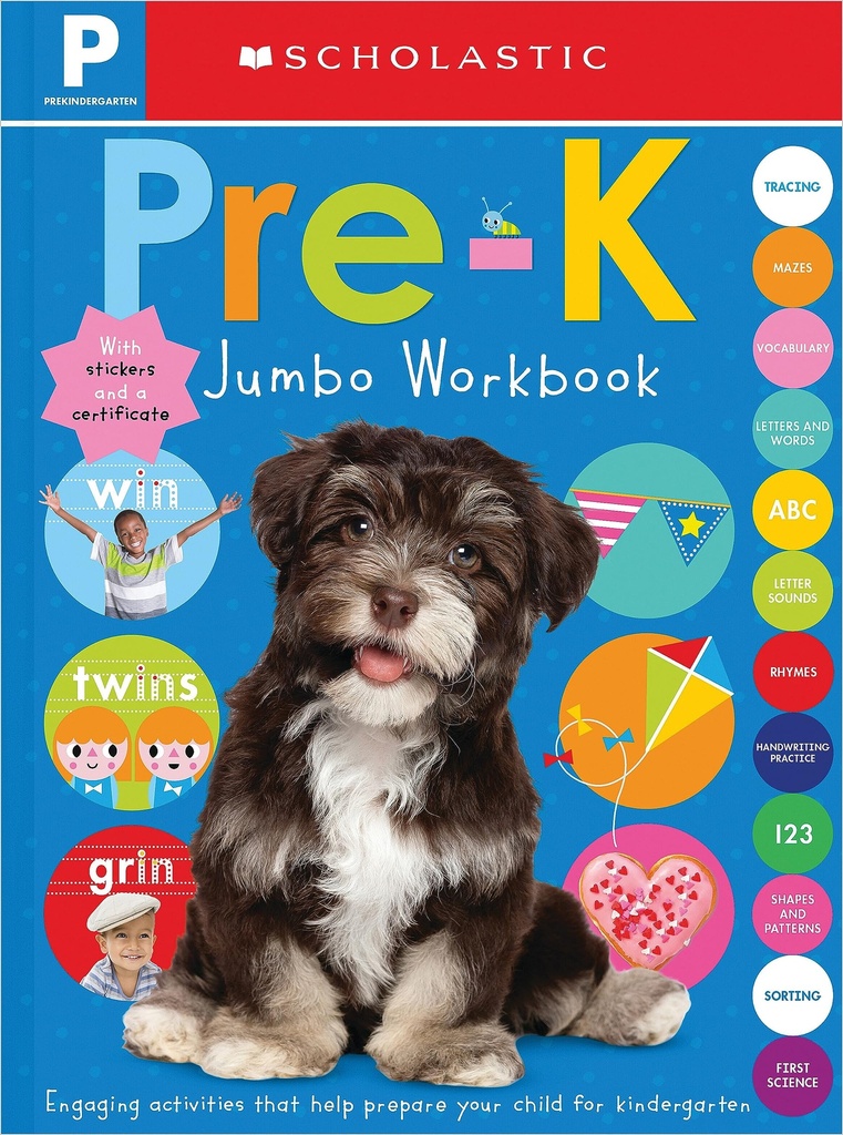 Pre-K Jumbo Workbook