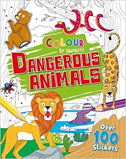 Colour By Numbers -Dangerous Animals