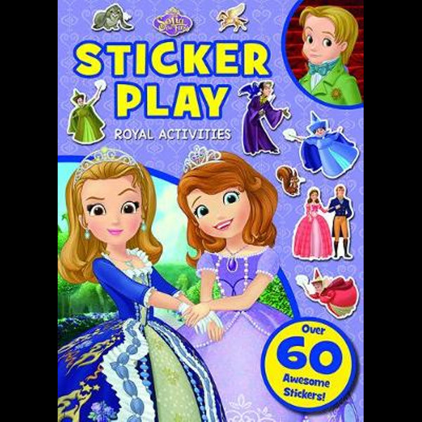 Disney Junior- Sofia The First - Sticker Play Royal Activity