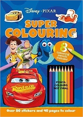 Disney Pixar - MIXED - Super Colouring