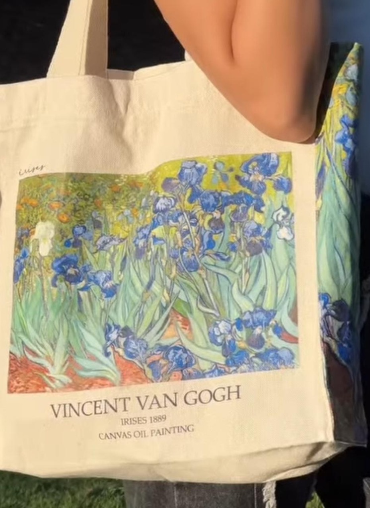 Van Gogh Irises - Tote Bag