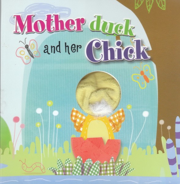 Mother Duck And Her Chick- Finger Puppet Book