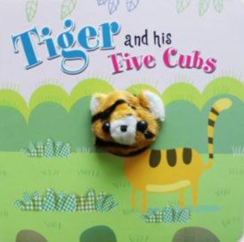Tiger And His Five Cubs - Finger Puppet Books
