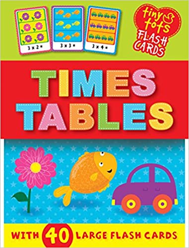 Tiny Tots Flash Cards - Times Table