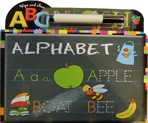 Wipe and clean Alphabet