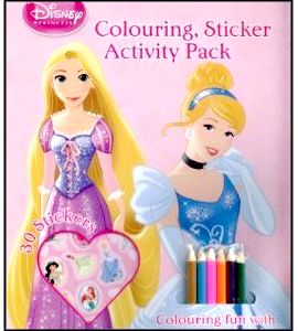 Colouring and Activity Fun Pack Disney Princess