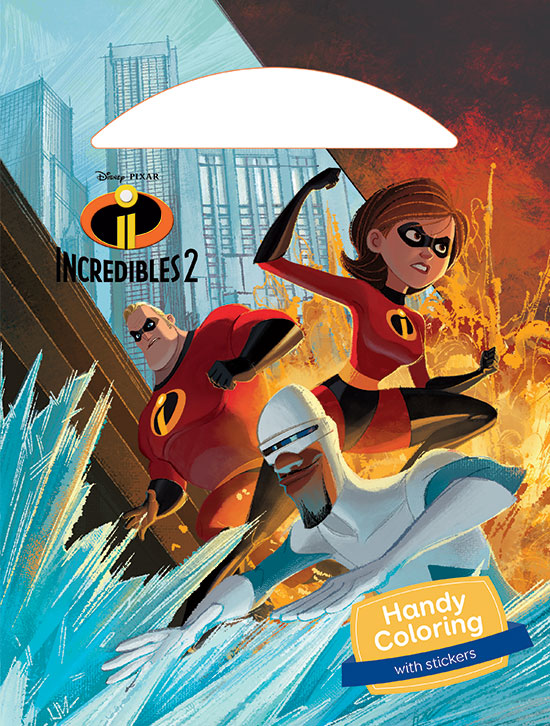 Handy Coloring THE INCREDIBLES 2