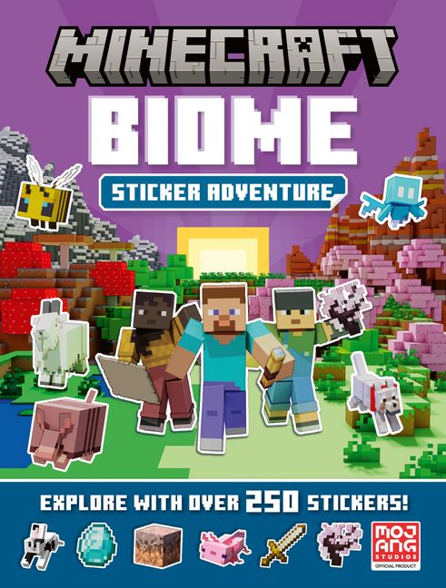 MINECRAFT BIOME ADVENTURE STICKER BOOK [not-RU, not-BY]