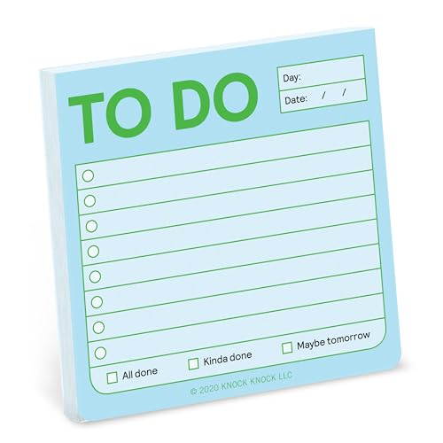 Knock Knock To Do Sticky Notes 