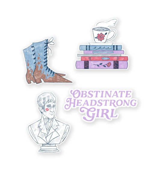 PRIDE AND PREJUDICE STICKERS