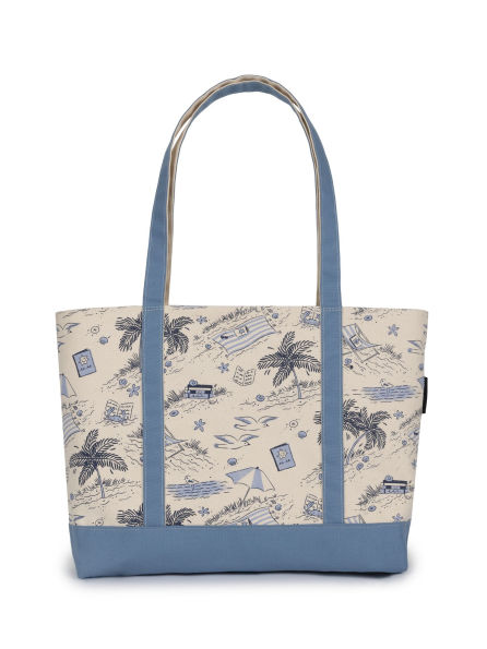 VACATION VIBE BOAT TOTE