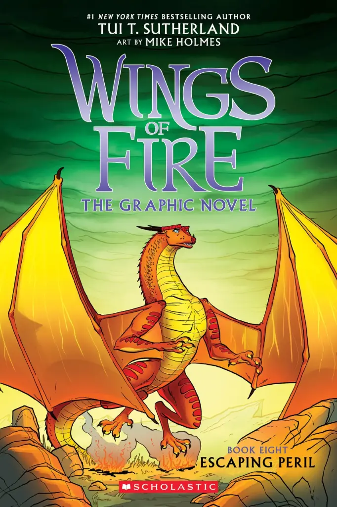 Escaping Peril: A Graphic Novel (Wings of Fire Graphic Novel #8)