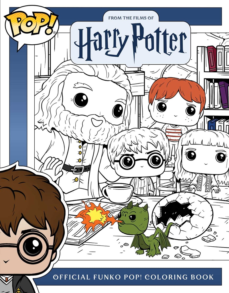 Official Funko Pop! Harry Potter Coloring Book