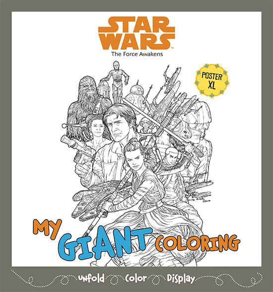 The Force Awakens My Giant Coloring Poster XL