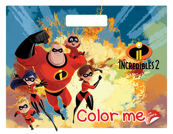 THE INCREDIBLES 2 - COLOR ME