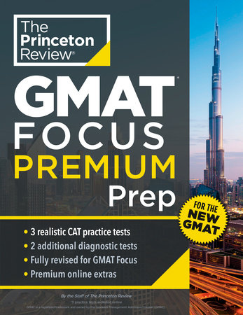 Princeton Review GMAT Focus Premium Prep 2024