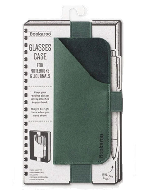 Bookaroo Glasses Case - Forest Green