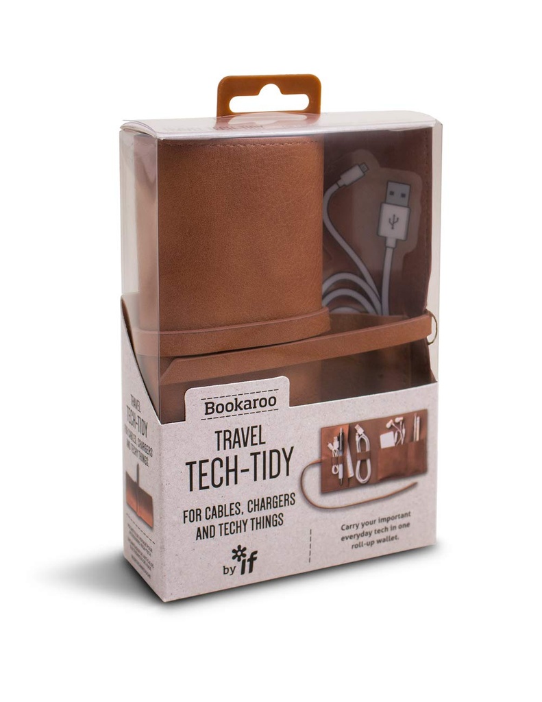 Bookaroo Tech-Tidy - Brown
