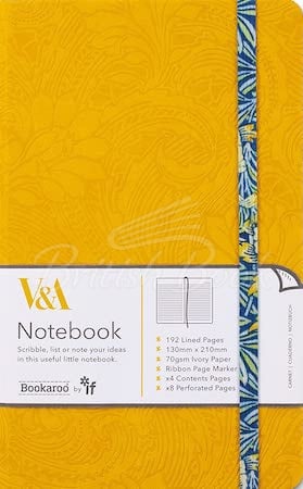 V&A Bookaroo (A5) JOURNAL - Morris Tulip & Willow