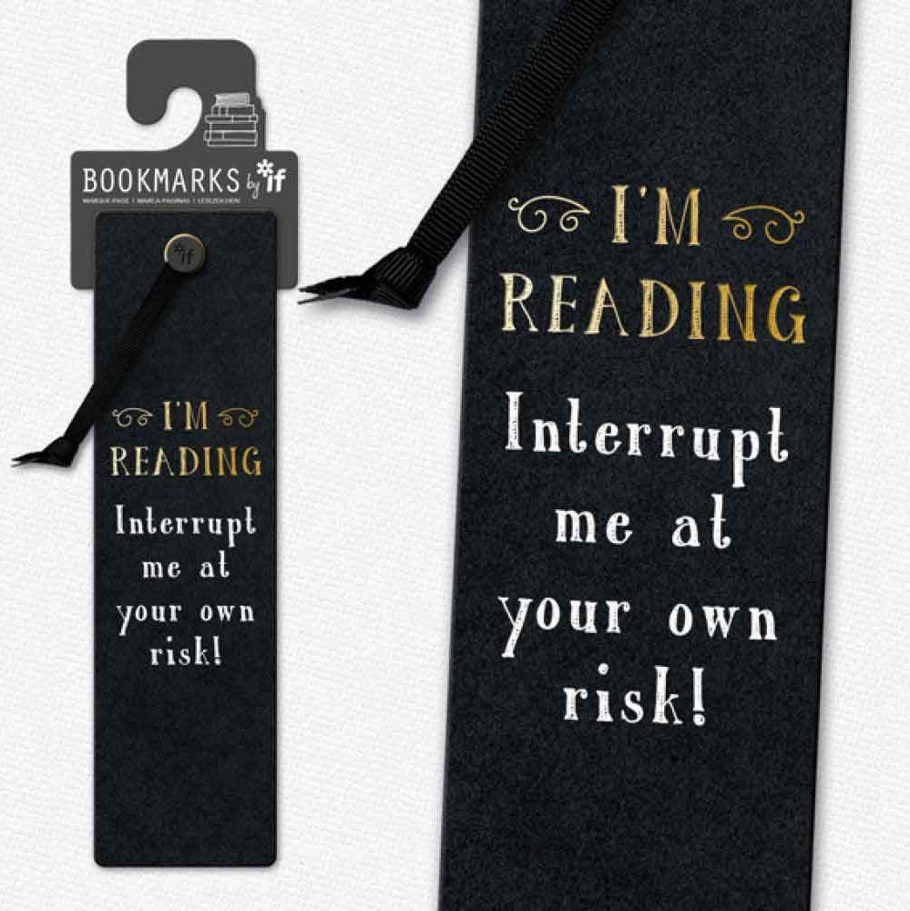 Literary Bookmarks - Interrupt Me