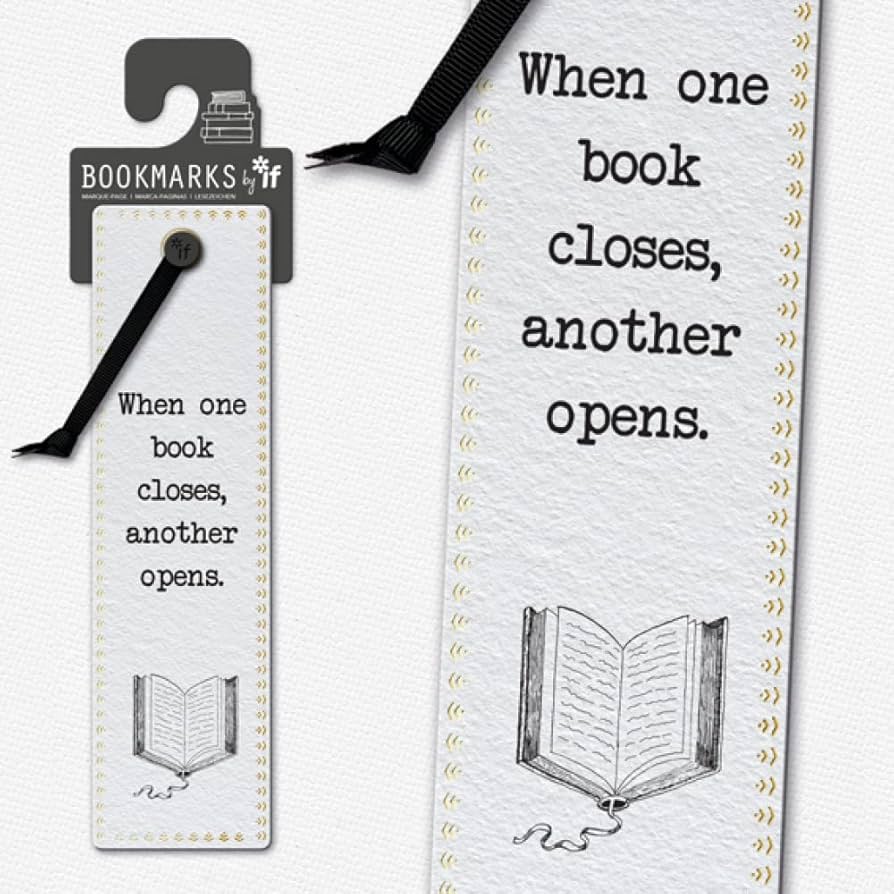 Literary Bookmarks - Another Opens