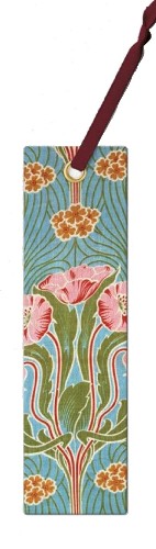 V&A Bookmark - Steiner Poppies
