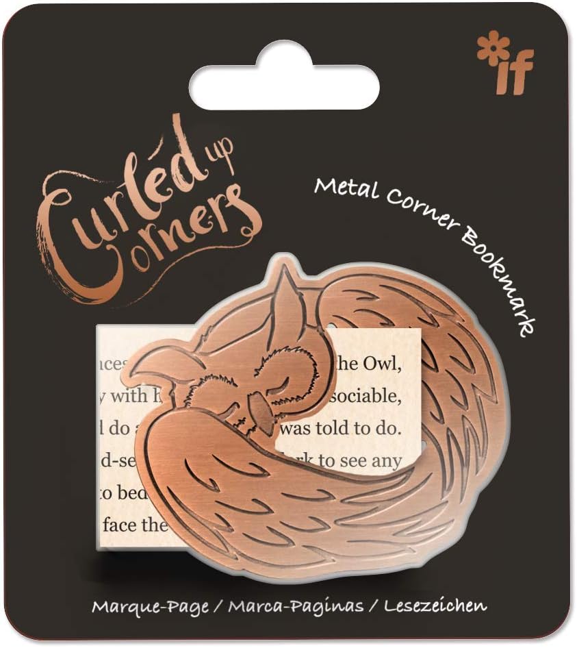 Curled Up Corners - Sleepy Owl