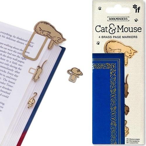Bookminders Page Markers - Cat & Mouse
