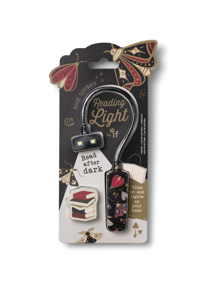 Book Lover's Reading Light - Moths