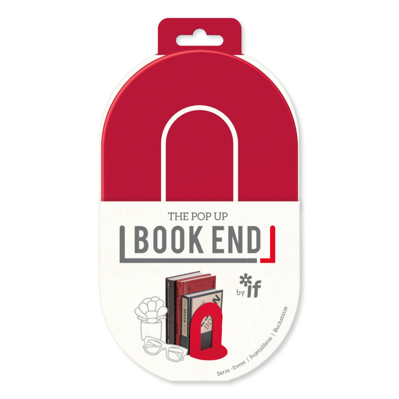 The Pop Up Book End - Red