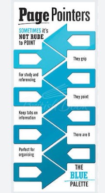 Page Pointers Page Markers - Blue