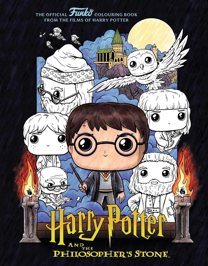 Funko Pop! Harry Potter Philosopher's Stone Colouring Book