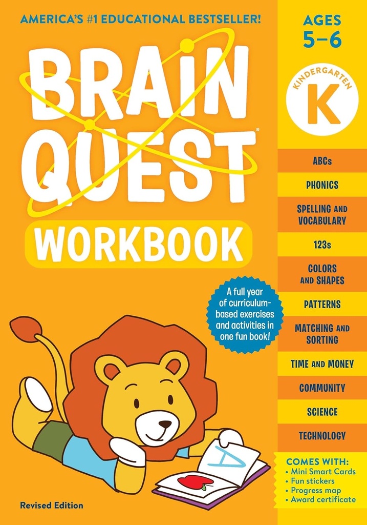 Brain Quest Workbook: Kindergarten Revised Edition