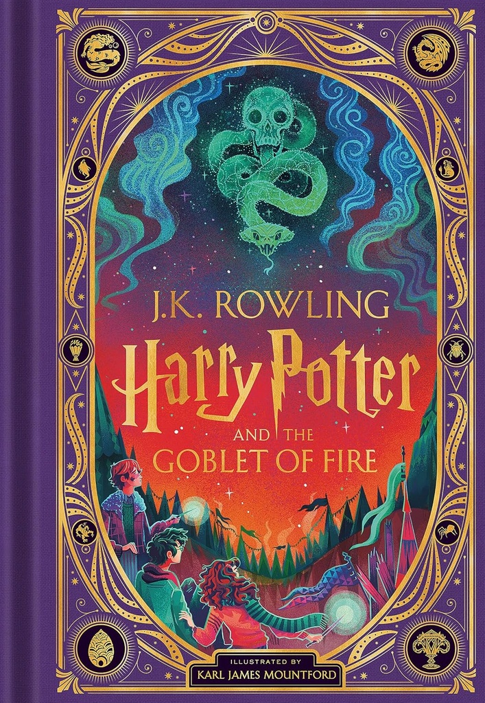 Harry Potter and the Goblet of Fire (Harry Potter, Book 4) (Interactive Illustrated Edition)